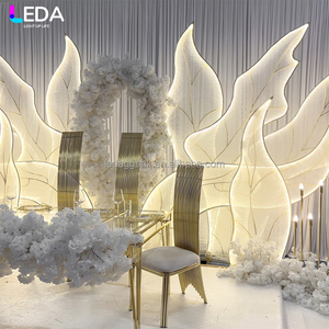 ฉากหลัง LEDA แบบตาข่ายโลหะลายสาหร่าย สำหรับตกแต่งเวที งานแต่งงาน ซุ้มประตู งานอีเว้นท์ งานวันเกิด - Product Image 4