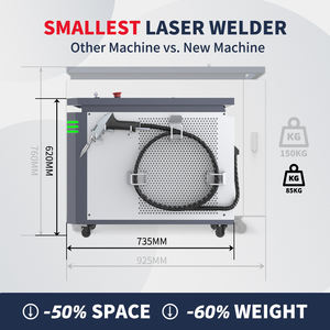 Mini máquina de soldadura láser, <span class=keywords><strong>pistola</strong></span> de mano de aluminio 4 en 1, soldador láser de fibra con gran <span class=keywords><strong>precio</strong></span> - Product Image 3