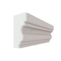 Moulure décorative extérieure en EPS pour villa, application écologique, légère, en polystyrène flexible, pour cadre de fenêtre en mortier
