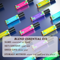 Vente en gros au détail Huile pour le corps Huile parfumée Vente en gros 10ml Roll on Parfum Mélange Huile essentielle pour les soins de la peau Massage Spa Soulagement du stress