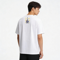 Camiseta de Moda con Estampado Personalizado, 100% Algodón, Impresión DTG, Diseño Urbano, Venta al Por Mayor, Ropa Ecológica