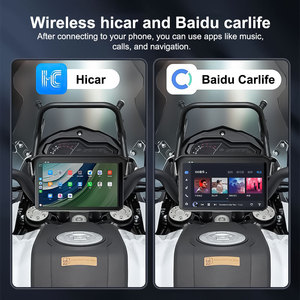 Navegador GPS Inteligente para Motocicleta <span class=keywords><strong>de</strong></span> 5 Pulgadas, Impermeable, Inalámbrico, con Apple CarPlay y Android Auto, DVR y BSD - Product Image 3