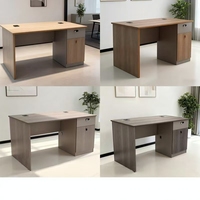 Bureau de direction contemporain en bois, design écologique et durable, finition anti-rayures, résistant à l'eau, facile à installer à la maison ou au bureau