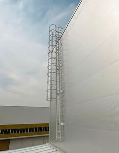 Échelle de sécurité <span class=keywords><strong>pour</strong></span> <span class=keywords><strong>chat</strong></span> d'entrée de bâtiment industriel Escalier d'escalade en acier avec échafaudage de réservoir d'eau sur le toit - Product Image 3