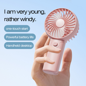 Shenzhen Mini ventilatore portatile portatile batteria esterna Mini aria refrigeratore portatile tipo famiglia <span class=keywords><strong>lavoro</strong></span> all'aperto piccolo ventilatore elettrico - Product Image 4