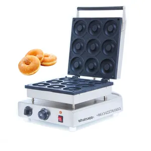 最新高品质低价格小工业家专业自动电动甜甜圈生产机