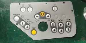 Autocollant de film pour panneau de commande principal de finisseur d'asphalte - Product Image 3