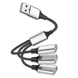 Enfoques USB Tipo C <span class=keywords><strong>Hub</strong></span> Extensiones 4 puertos USB Cable Splitter OTG Adaptador de transferencia de alta velocidad Convertidor portátil para PC Laptop - Product Image 6