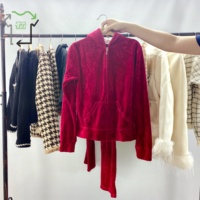 Vente en gros Ensemble d'occasion pour dames pour l'hiver Vêtements d'occasion décontractés élégants et chauds de bonne qualité pour femmes