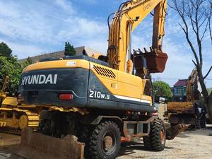 Excavadora de segunda mano de alta calidad Original Hyundai 210w-9 Excavadora de ruedas 21 toneladas Usado Hyundai 210w-9 para la venta - Product Image 4