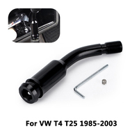 Palanca de Cambios AUSO de 5 Pulgadas con Extensión Curva para VW T4 T25 1985-2003, Palanca de Cambios Corta JDM