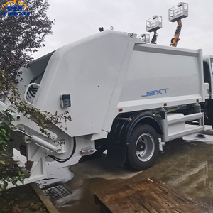 מטען מטען אחורי אשפה יכול אשפה משאית/פסולת מנוע פסולת יעילה מכונת איסוף אשפה למכירה - Product Image 5