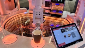 Robot Coffee <strong>Machine</strong> 6 Axis Robot Arm <strong>Barista</strong> Vending <strong>Machine</strong> Artificial Intelligence for Sale - Product Image 6