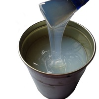Caoutchouc de silicone liquide transparent de qualité alimentaire pour la fabrication de moules et les moules artisanaux en résine époxy