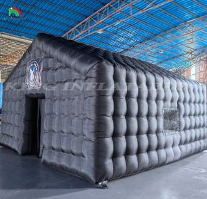 Buiten Bruiloften Feesten Evenementen Opblazen Structuur Draagbare Nachtclub Zwarte Opblaasbare Nachtclub Kubus Tent - Product Image 6