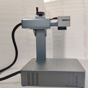 Fiber Laser Engraving Machine for Stone Metal <b>Rubber</b> <b>Plastic</b> 2.5D Deep Marking Serial Number With Rotary Axis High-Precision - Product Image 4