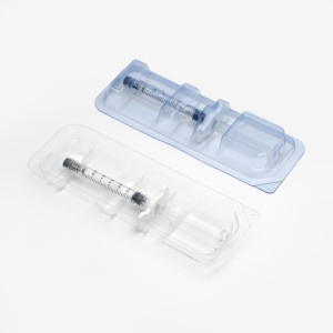 Seringue en verre cosmétique colorée de 1 ml (1 <span class=keywords><strong>cc</strong></span>) avec poignée ergonomique pour acide hyaluronique et produits de comblement - Product Image 4