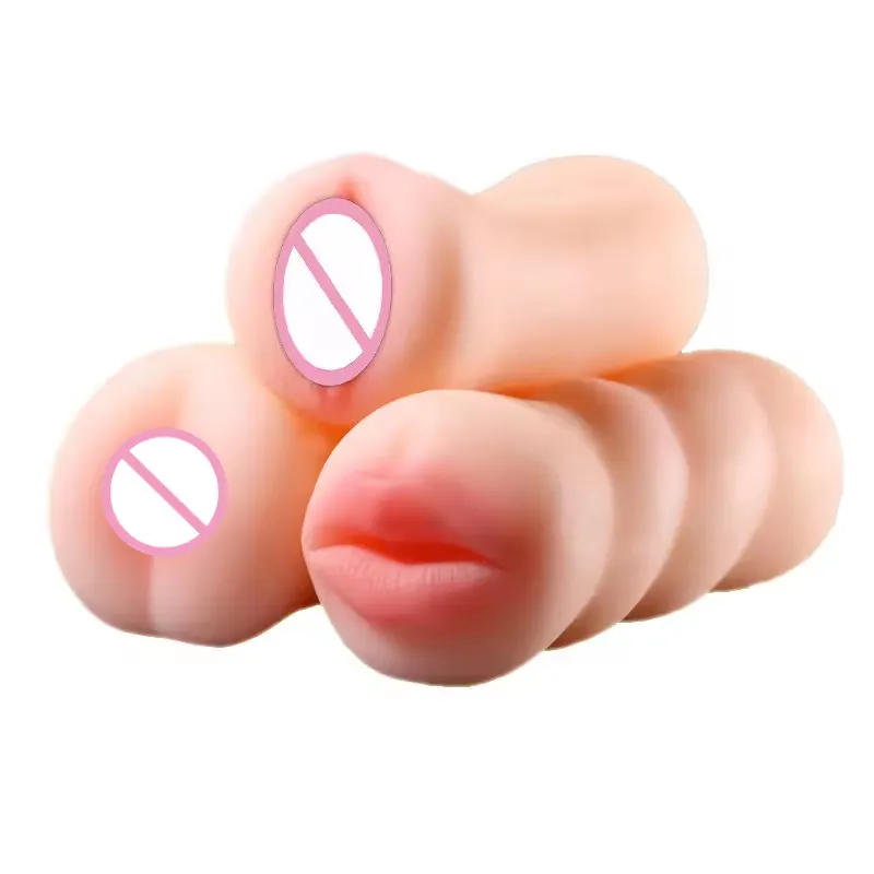 Cheapest Artificial Pussy Vagina Anal Lip Mouth Masturbator Sex Toys Adult Sex Toy Product For Men Masturbating