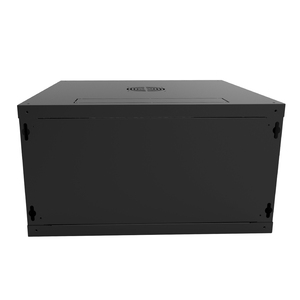 Para cableado de datos, puerta de vidrio de 19 "con marco de puerta perforado de arco, estante montado en la pared de red - Product Image 5