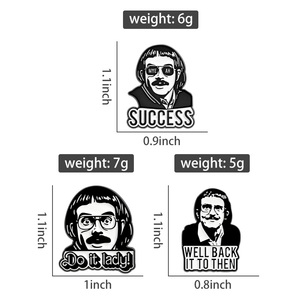 Épingles en émail « Yeah Yeah Success Chit Quote », broches amusantes et motivantes, badge <span class=keywords><strong>de</strong></span> revers, bijoux <span class=keywords><strong>de</strong></span> mode, cadeau en gros - Product Image 6