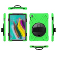 Coque rotative hybride en silicone pour Samsung Galaxy Tab S5e S4 S3 S2 Coque arrière pour tablette