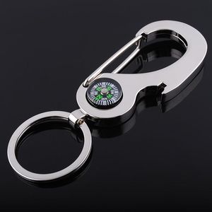 Men's Multi-functional Compass Waist Hanging Bottle Opener <strong>Key</strong> Chain Creative Practical <strong>Dog</strong> Design <strong>Key</strong> <strong>Rings</strong> - Product Image 2