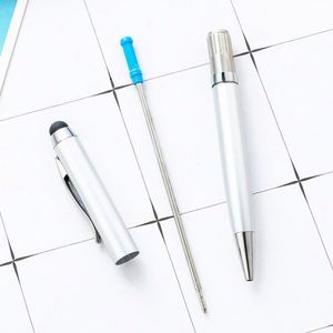 1.0Mm Touchscreen Twist Ballpoint Business Gift Promotional Metal <b>Pen</b> Customizable Logo Engraving Office & Student Writing - Product Image 4