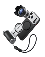 Poignée de prise de vue portrait TELESIN Master pour iPhone 18 Pro/Pro Max avec optique True Optics et optique Portrait Awakened, objectif 3,5x et batterie 3200 mAh