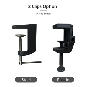 Lampada da Lettura Moderna Orientabile a 360 Gradi con <span class=keywords><strong>Paralume</strong></span> in <span class=keywords><strong>Metallo</strong></span> <span class=keywords><strong>Nero</strong></span>, Dimmerabile, per Ufficio e Lettura - Product Image 3