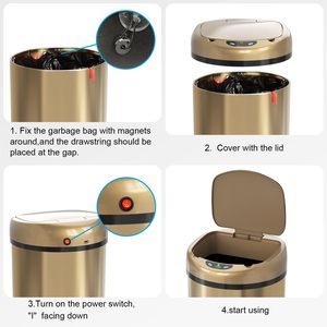 Vente en gros de poubelles à couches et de bacs à déchets pour serviettes hygiéniques, automatiques et à capteur - Product Image 2
