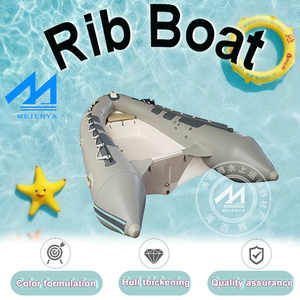 Bote Inflable de PVC Gris MEIREYA de 290 cm para Remo en Lagos y Ríos, <span class=keywords><strong>con</strong></span> Capacidad para 4 Personas y 2 Años de Garantía - Product Image 4