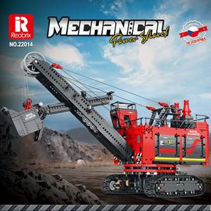 Ensemble de blocs de construction Reobrix Mechanical Power Shovel 22014, plus de 800 pièces, jouet de construction éducatif DIY pour enfants de 8 à 13 ans - Product Image 5