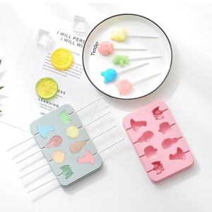 Cartoon Lollipop <b>Silicone</b> Molds Reusable Ball Candy <b>Tools</b> for Whisky and Ice Cream Making - Product Image 3