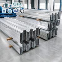Lámina de Acero para Piso, Acero Corrugado Galvanizado, Plataforma de Acero Compuesto para Construcción de Estructuras Metálicas