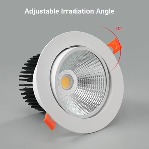 Prix de gros Cob <span class=keywords><strong>Spot</strong></span> Light Anti-éblouissement LED Skylight 30W Downlight <span class=keywords><strong>Spot</strong></span> encastré au plafond <span class=keywords><strong>pour</strong></span> l'éclairage de l'hôtel Villa Store - Product Image 2