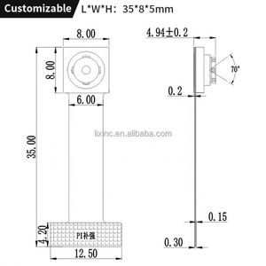Ánh sáng thấp chiếu sáng thấp máy ảnh gc0308 cảm biến <span class=keywords><strong>DVP</strong></span> 0.3MP HD <span class=keywords><strong>Camera</strong></span> <span class=keywords><strong>Module</strong></span> - Product Image 3