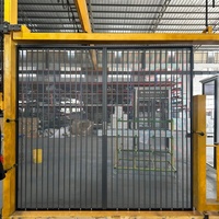 Porte pliante à écran plissé en maille pour balcon - Anti-insectes - Ventilation - Cadre en aluminium rétractable