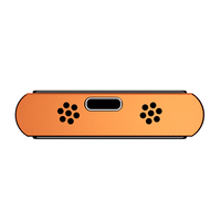 Moniteur Bébé et Animaux Domestiques Intelligent HD 5G Orange pour Voiture avec Boîtier CarPlay et Fonction d'Enregistrement