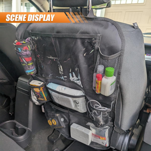 Organiseurs de siège arrière de voiture multifonctionnels de haute qualité, fabriqués en usine, en stock, avec écran tactile pour <span class=keywords><strong>tablette</strong></span> - Product Image 2