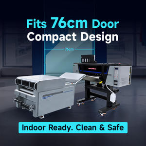 Impressora DTF Kingjet I3200 XP600 60cm com Cabeça Dupla e Polvilhador para Impressão de Transfer A1 em Camisetas - Product Image 5