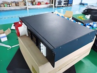 Boîtier de distribution d'alimentation monophasé pour montage en rack 32A triphasé 2U