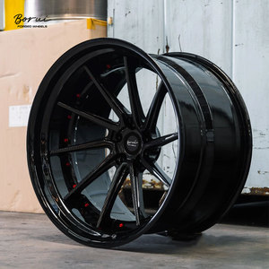 Jantes en fibre de carbone forgées 6061 T6 2 pièces personnalisées, adaptées pour Mustang, BMW M3, Nissan GTR, <span class=keywords><strong>Chevrolet</strong></span> Corvette C6 C8 Z06 - Product Image 3