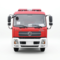 Camion de pompiers à eau de 8 mètres cubes, châssis Dongfeng 4x2, directement de l'usine, pour les stations de pompiers des usines et des zones rurales