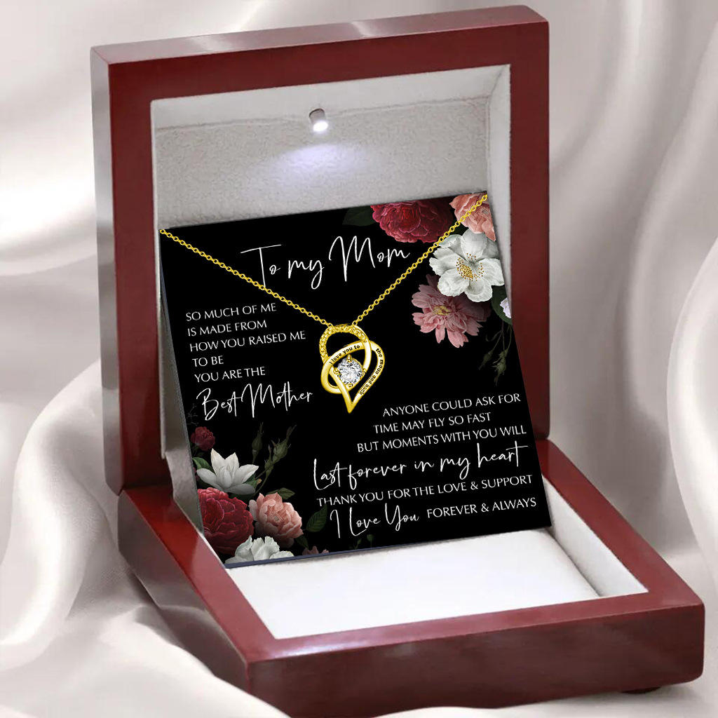 Necklace Gold + Light Box (English Card)