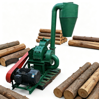 Broyeur à bois à marteau unique haute efficacité à prix d'usine pour usage domestique et traitement en petite ferme et usine