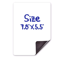 Aimants de réfrigérateur effaçables à sec notes autocollantes planificateur de réfrigérateur tableau magnétique effaçable à sec tableau blanc tableau d'écriture blanc pour enfants ou conseils