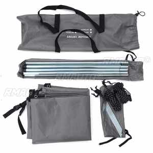 Auvent latéral de voiture, abri solaire, tente de toit, tente latérale imperméable pour camping en plein air, auvent de pluie pour automobile - Product Image 6