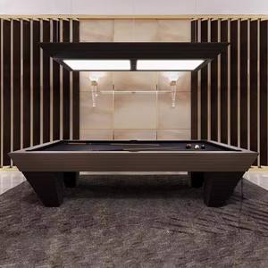 BC-22 2025 <span class=keywords><strong>tavolo</strong></span> da biliardo Snooker da 7 piedi e 9 piedi personalizzato con letto in ardesia e <span class=keywords><strong>tavolo</strong></span> da biliardo di alto livello in legno massello con accessori per stecca - Product Image 3