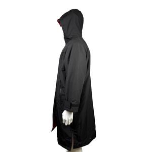 Peignoir poncho à capuche imperméable personnalisé en polaire sherpa pour la plage, le surf, la natation, le <span class=keywords><strong>ski</strong></span>, motif pour adultes - Product Image 3