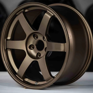 Jantes en alliage forgé Rays Volk Racing TE37 SAGA S-plus 15 16 17 18 19 20 pouces 5x120 5x112 5x114.3 pour BMW Mercedes Audi Porsche - Product Image 4